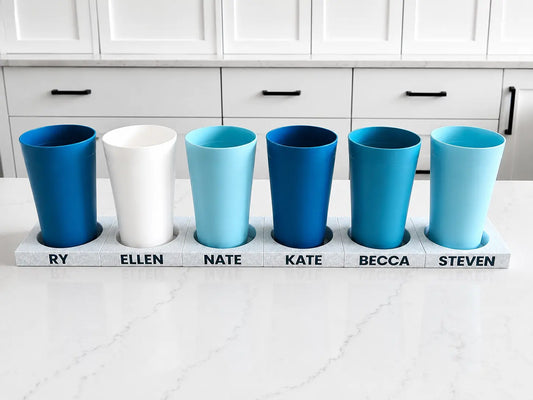 3D Custom Magnetic Cup Organizer System MadebyEm3D