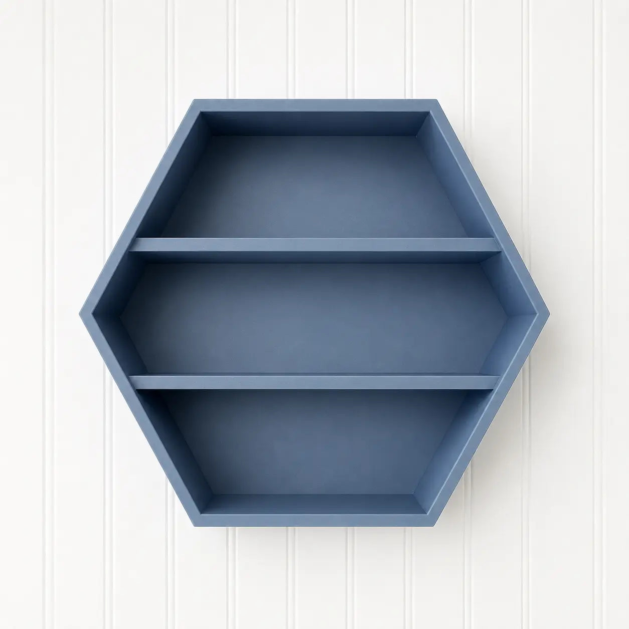 3D Printed Hexagon Wall Shelf for Mini Collectibles MadebyEm3D