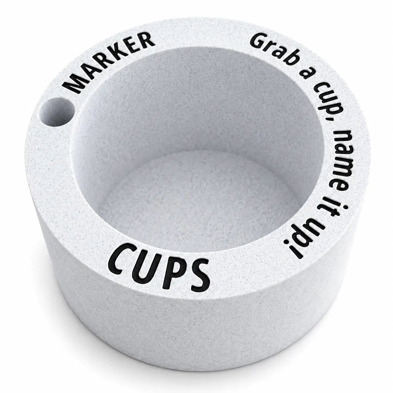 Party Cup Holder with Marker Slot | Reusable Solo Cup Organizer MadebyEm3D