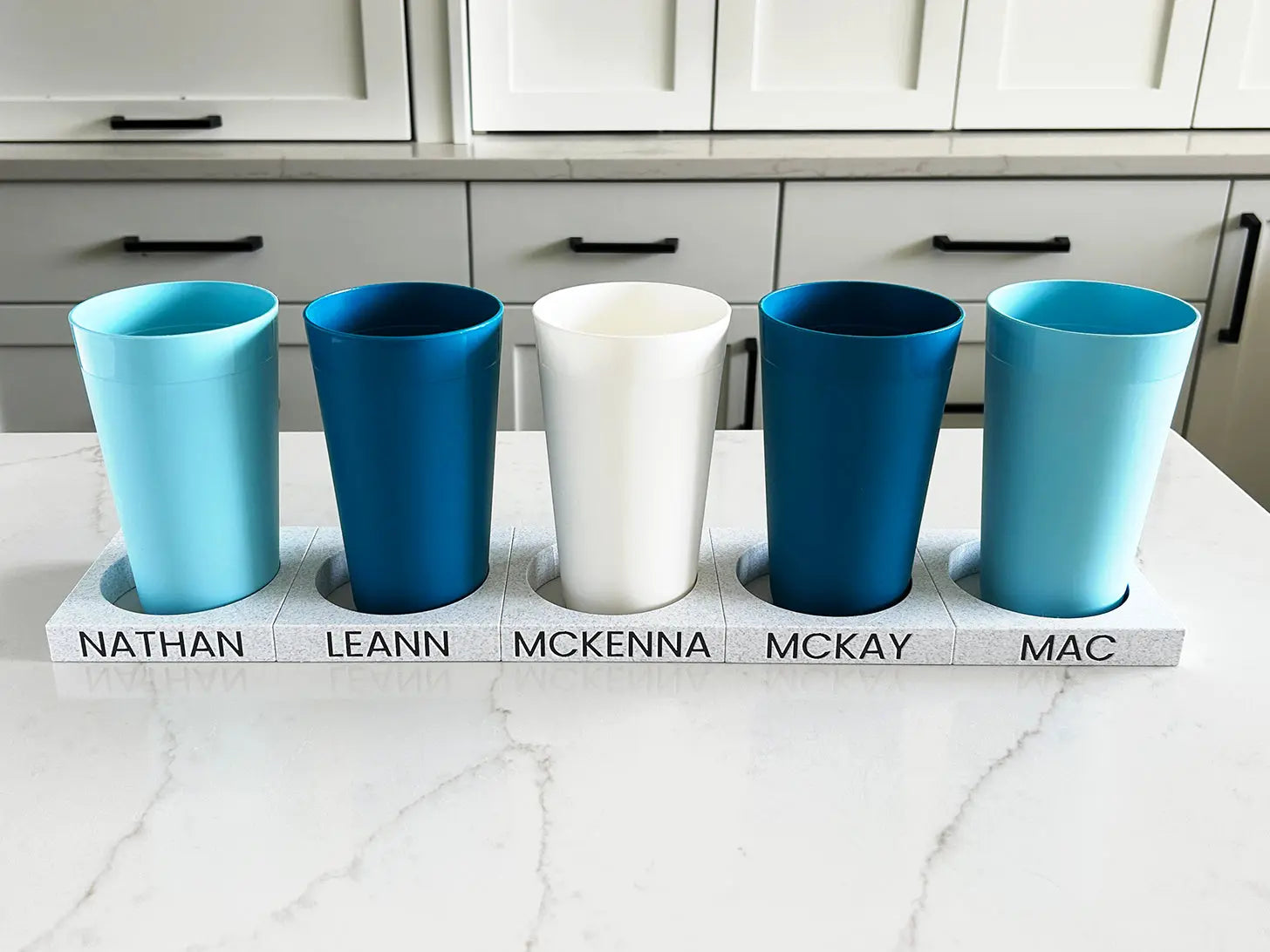 3D Custom Magnetic Cup Organizer System MadebyEm3D