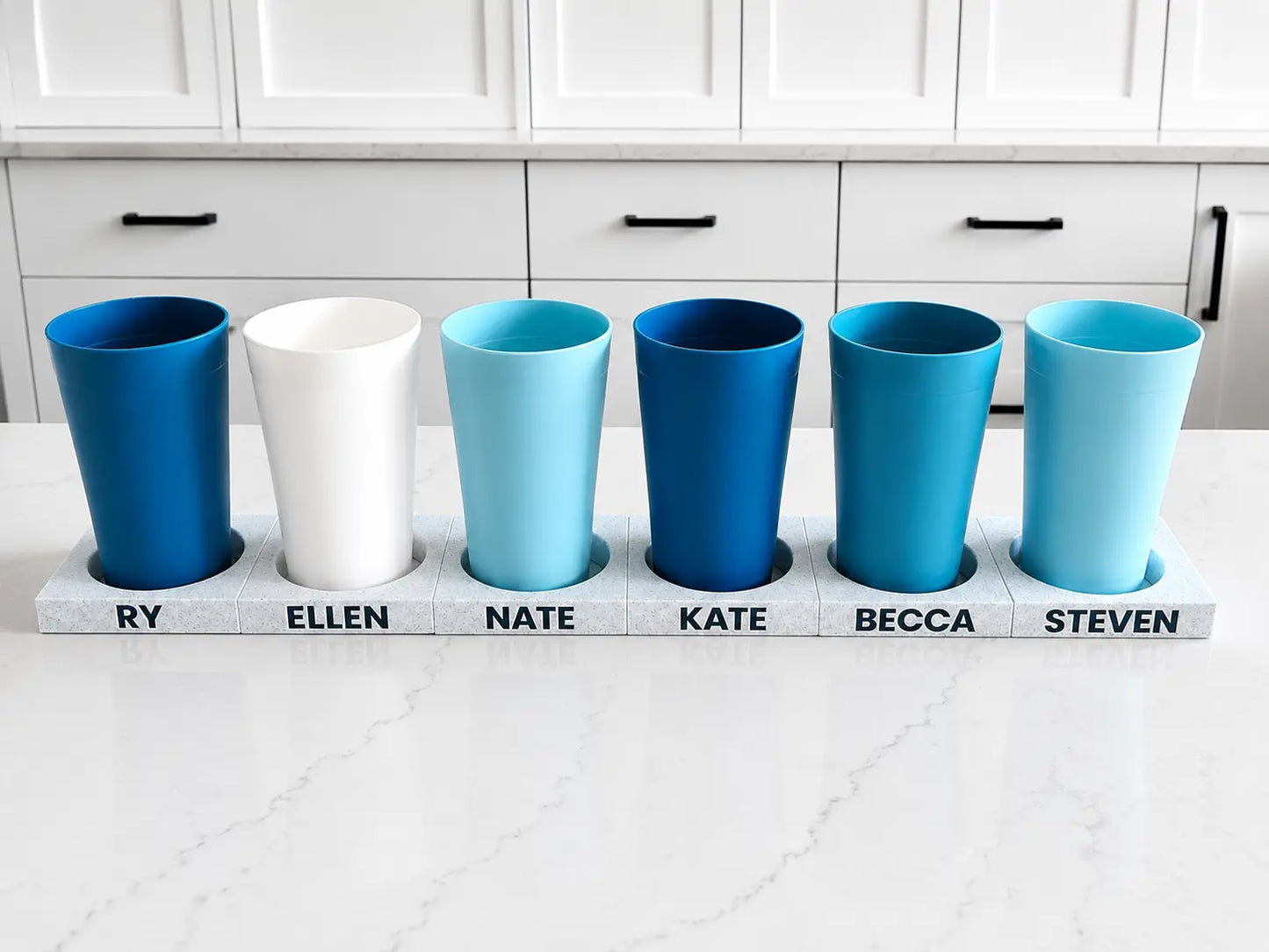 3D Custom Magnetic Cup Organizer System MadebyEm3D