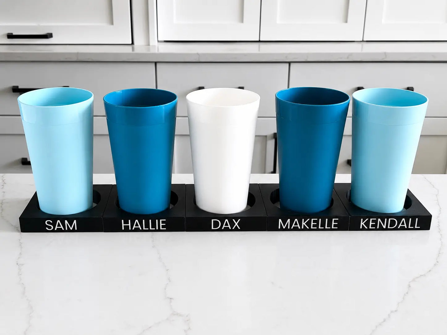 3D Custom Magnetic Cup Organizer System MadebyEm3D