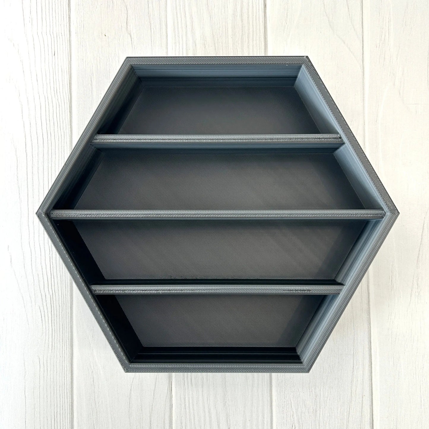 3D Hexagon Shelf for Tiny Treasures (Fits Items Under 1.5") MadebyEm3D