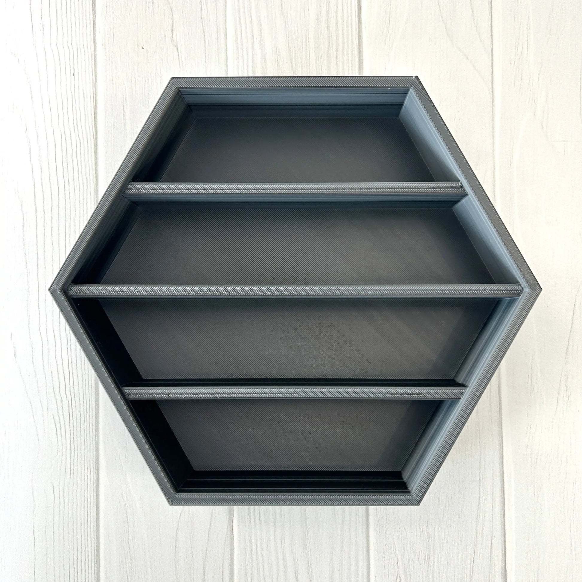 3D Hexagon Shelf for Tiny Treasures (Fits Items Under 1.5") MadebyEm3D