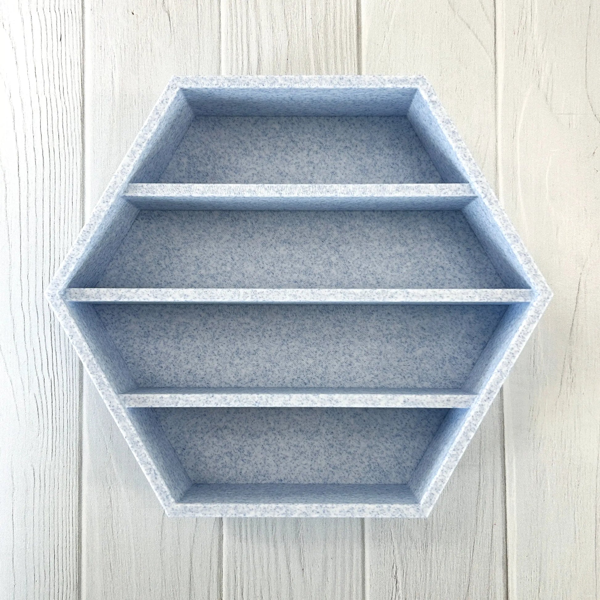 3D Hexagon Shelf for Tiny Treasures (Fits Items Under 1.5") MadebyEm3D
