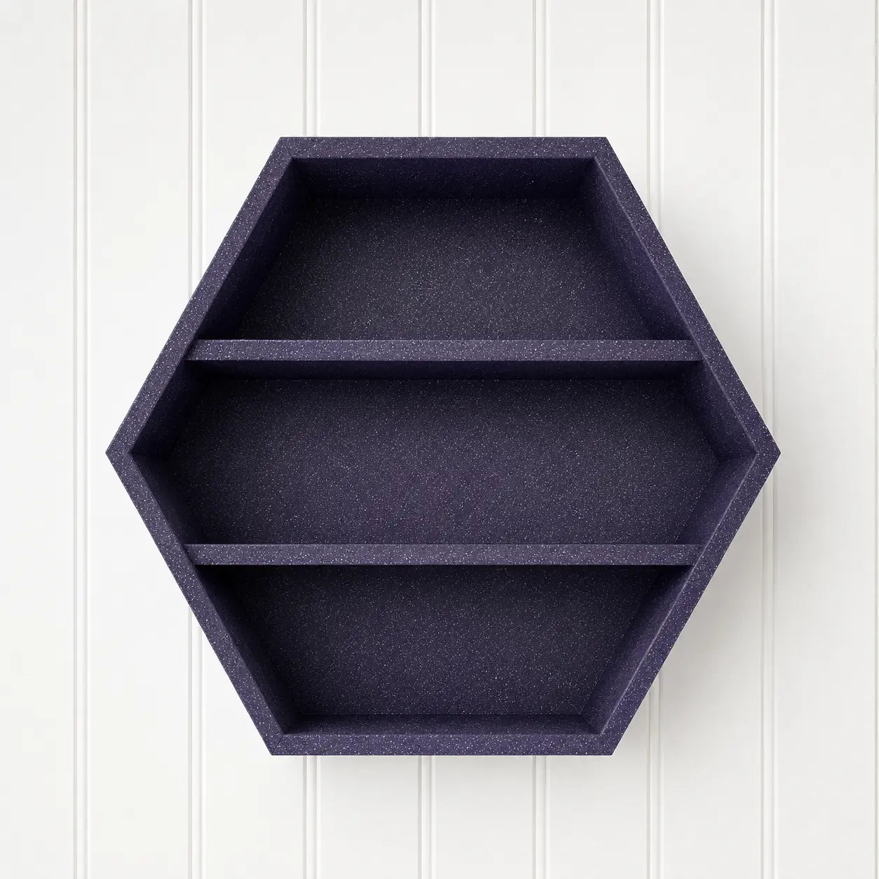 3D Printed Hexagon Wall Shelf for Mini Collectibles MadebyEm3D