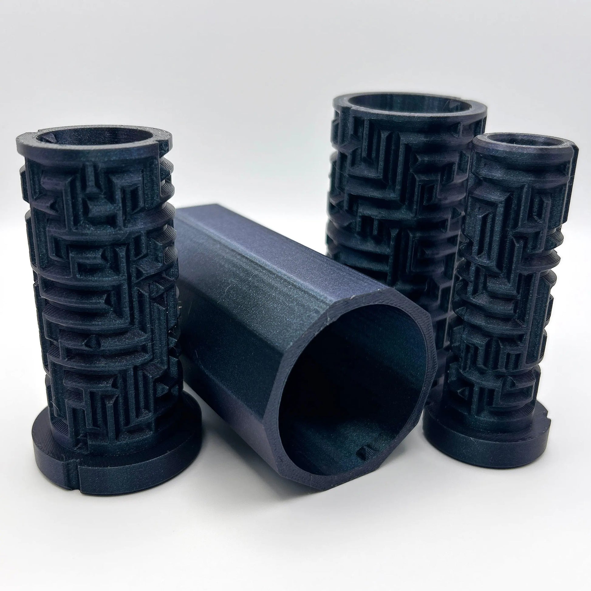 Dark Magic 3D Printed Nested Maze Puzzle Box Made by Em