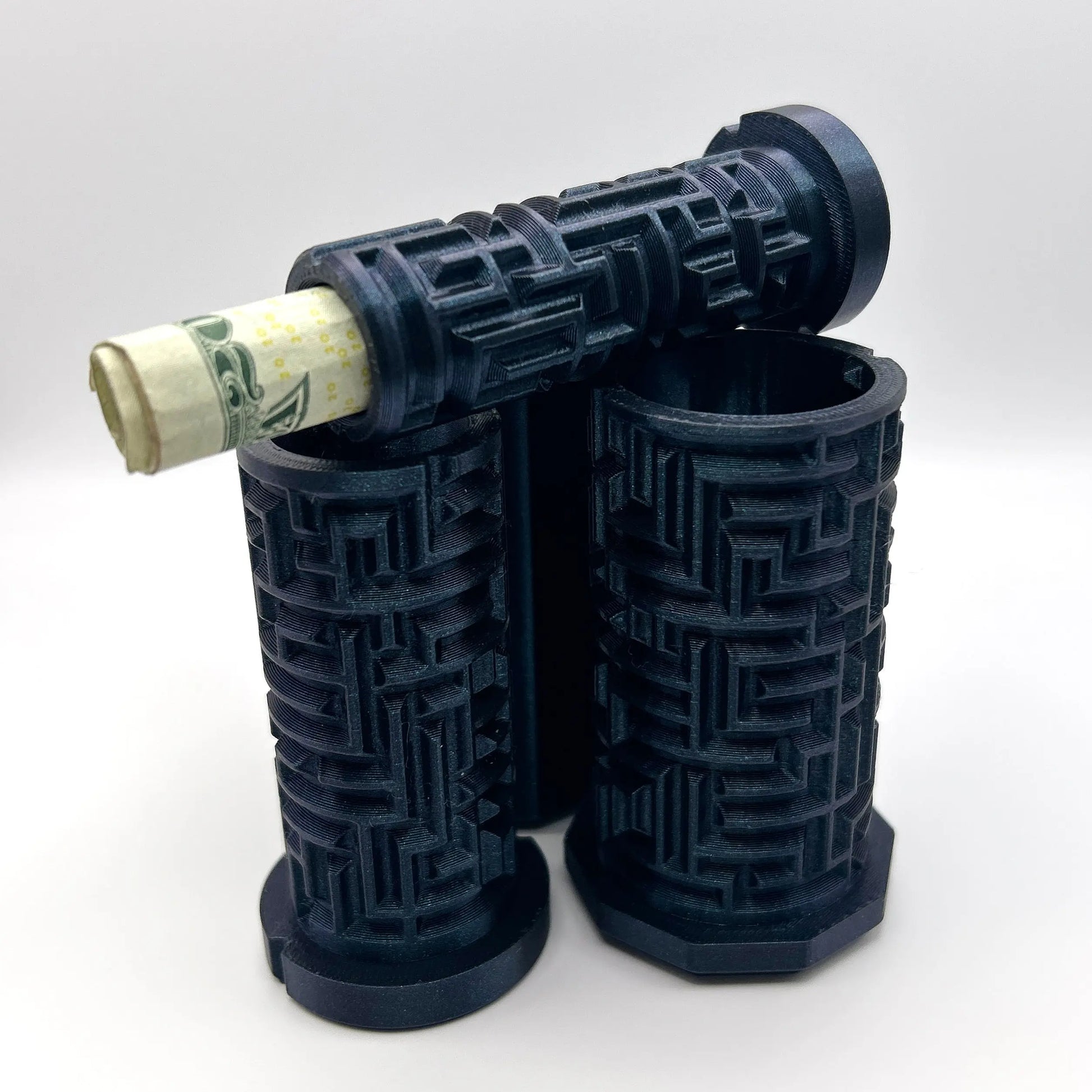Dark Magic 3D Printed Nested Maze Puzzle Box Made by Em