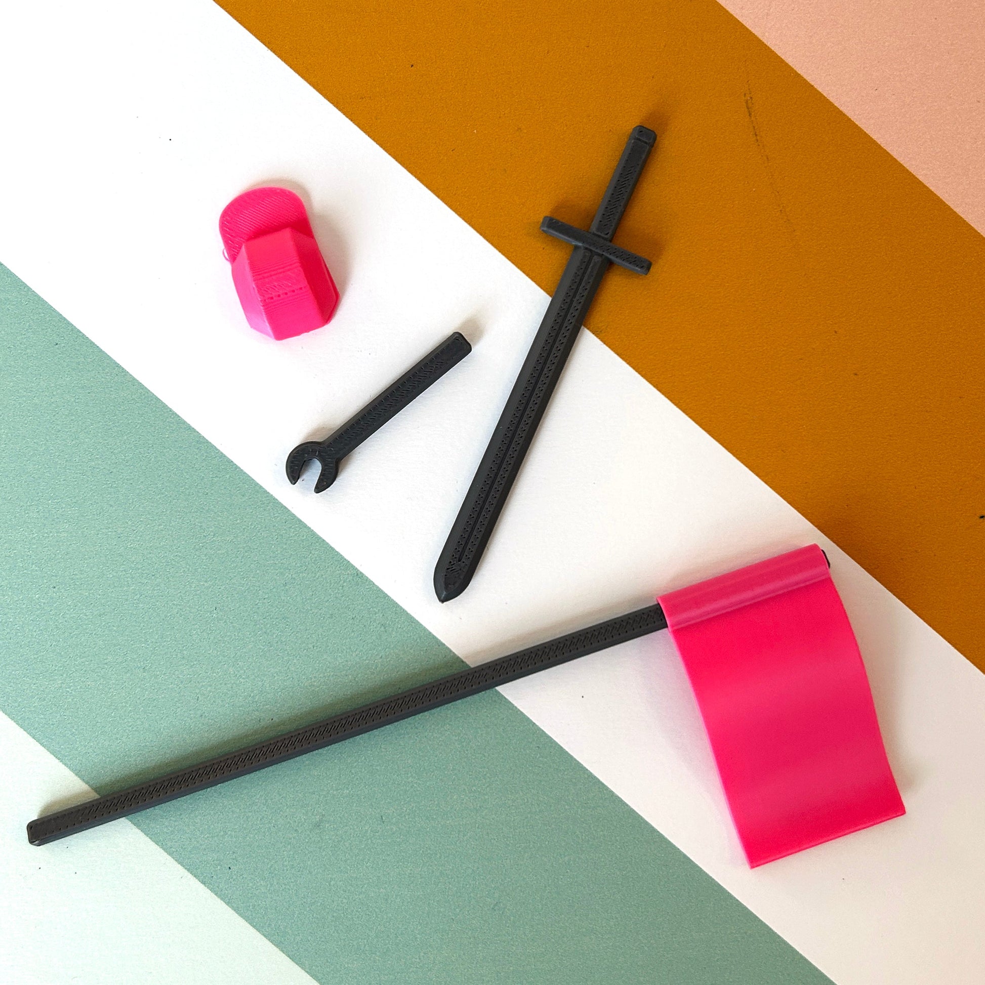 Dummy 13 Accessories Pack – Compatible with Dummy 13 Build Kits Made by Em 3D