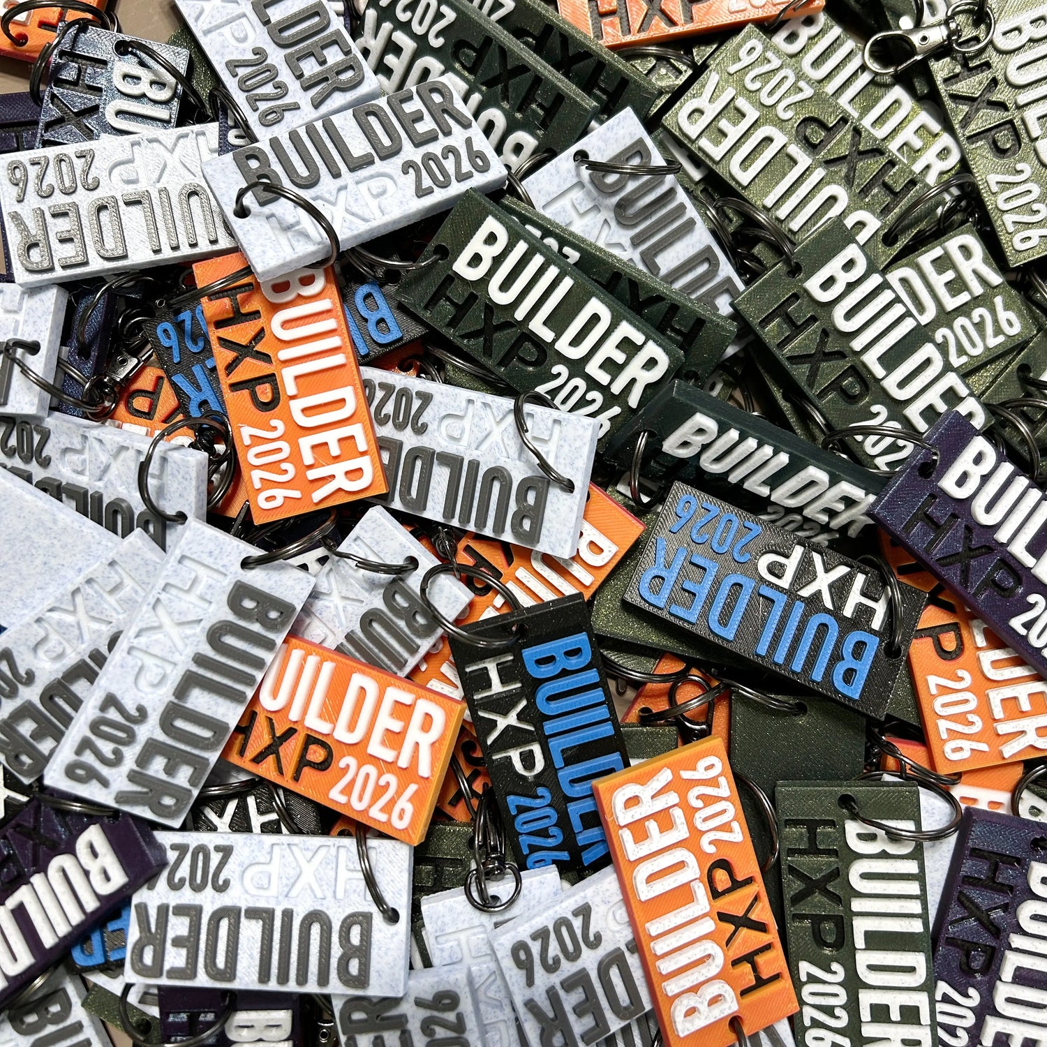 HXP 2026 Bundle: Stickers & Keychain (Bonus Sticker Included) MadebyEm3D