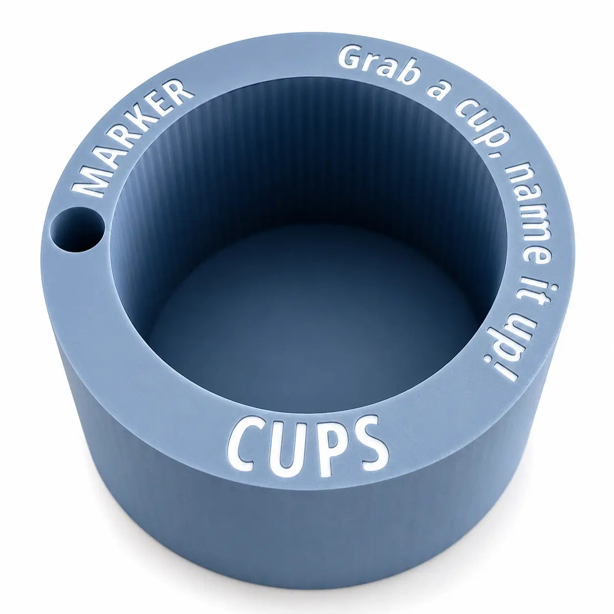 Party Cup Holder with Marker Slot | Reusable Solo Cup Organizer MadebyEm3D