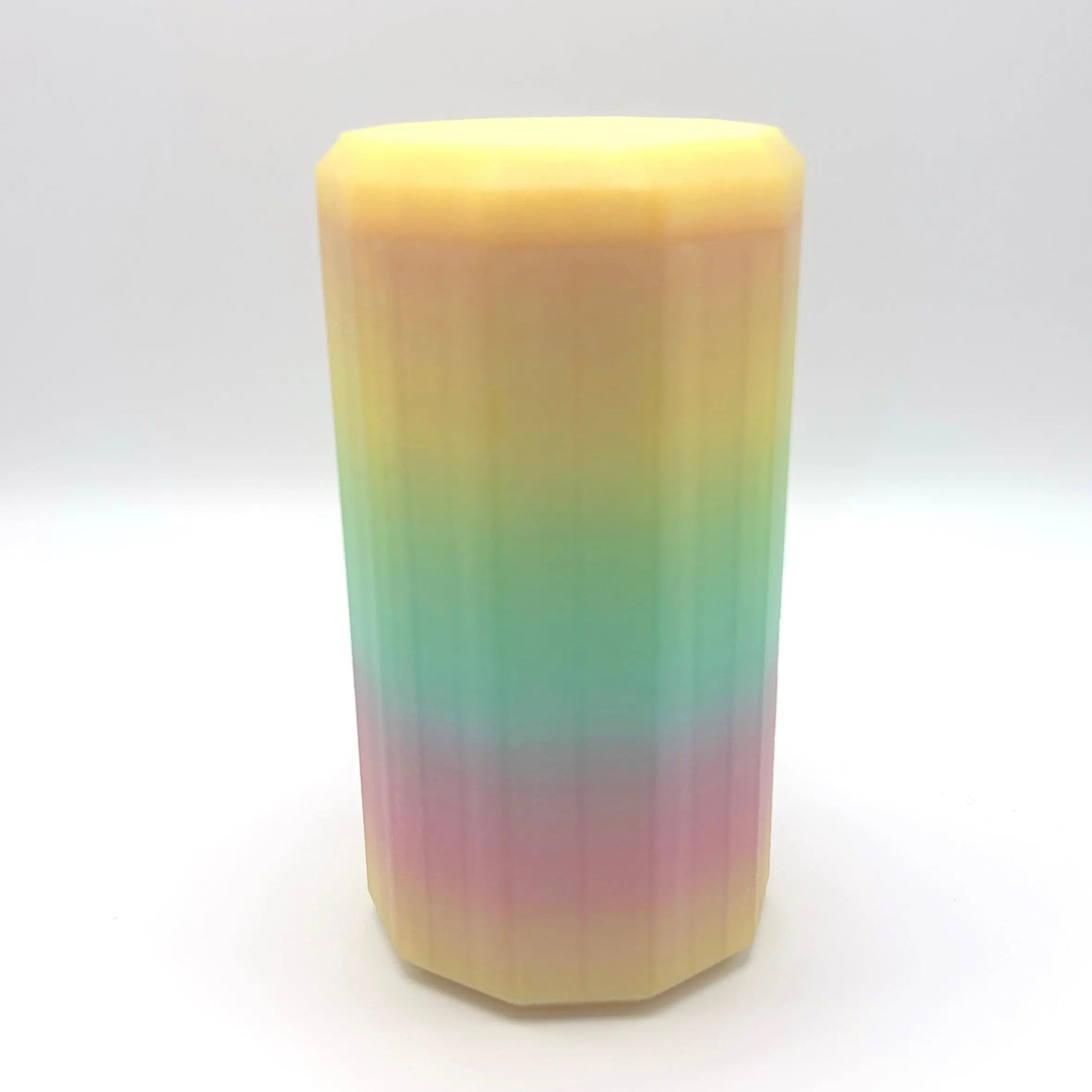 Pastel Rainbow Elixir 3D Printed Nested Maze Puzzle Box Made by Em