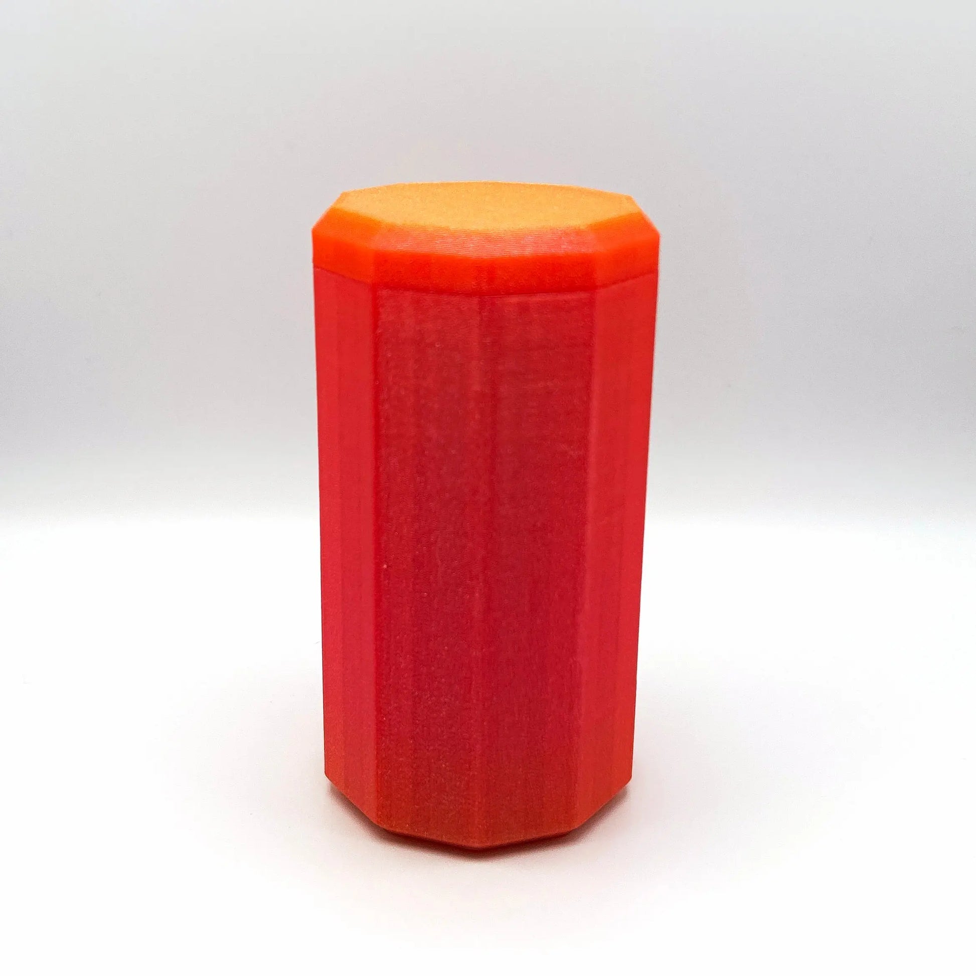 Sunrise Ombre 3D Printed Nested Maze Puzzle Box (Shades of Orange & Pink) Made by Em